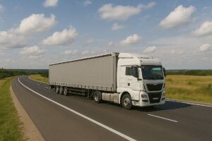 mala distribucion mercancias camion