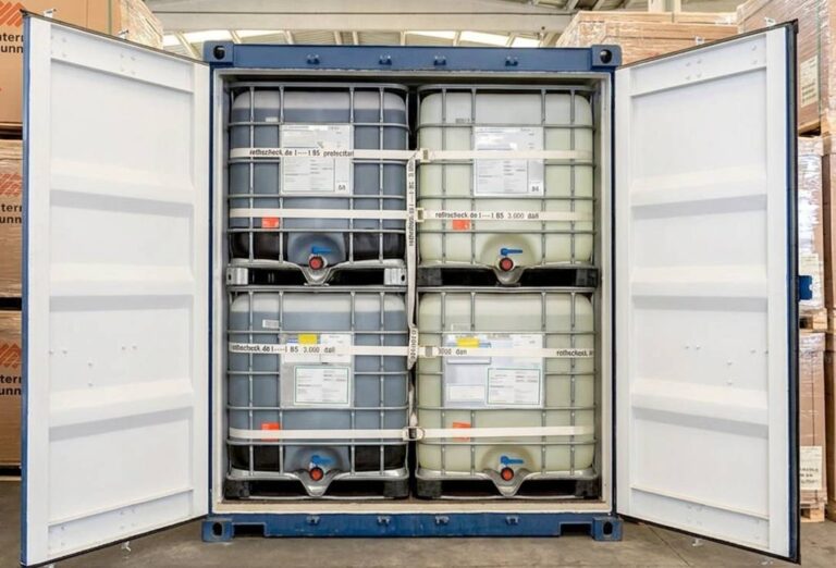 sistemas de trincaje adecuados para el interior del contenedor marítimo